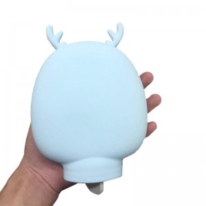 Силиконова бутилка Thermos, бутилки с топла вода за облекчаване на болката, менструални спазми, шия и рамене, гореща и студена опаковка за гореща и студена терапия и по -топли стъпала, силиконова термос бутилка с мек капак